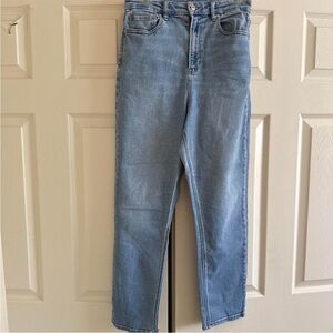 American Eagle Outfitters Light Blue Straight Leg Jeans